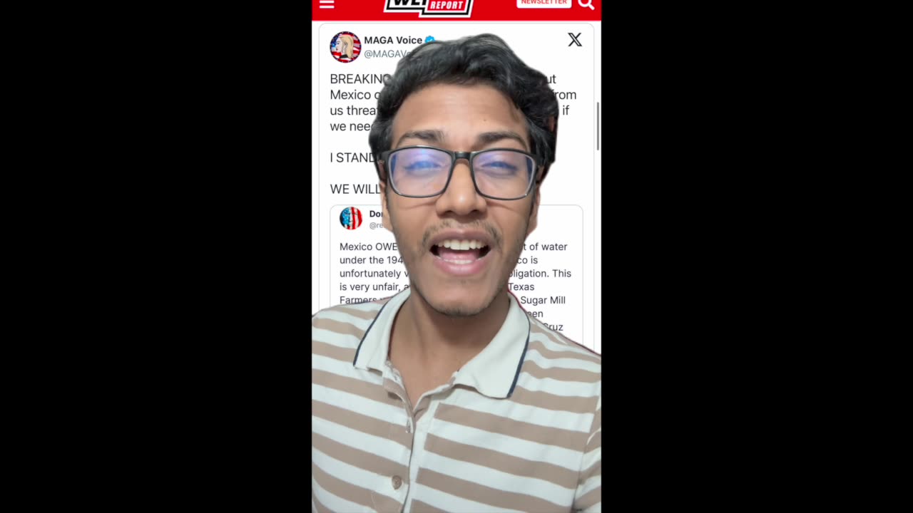 π’ ALI REACTS: Trump Busts Mexico Stealing Our Water!