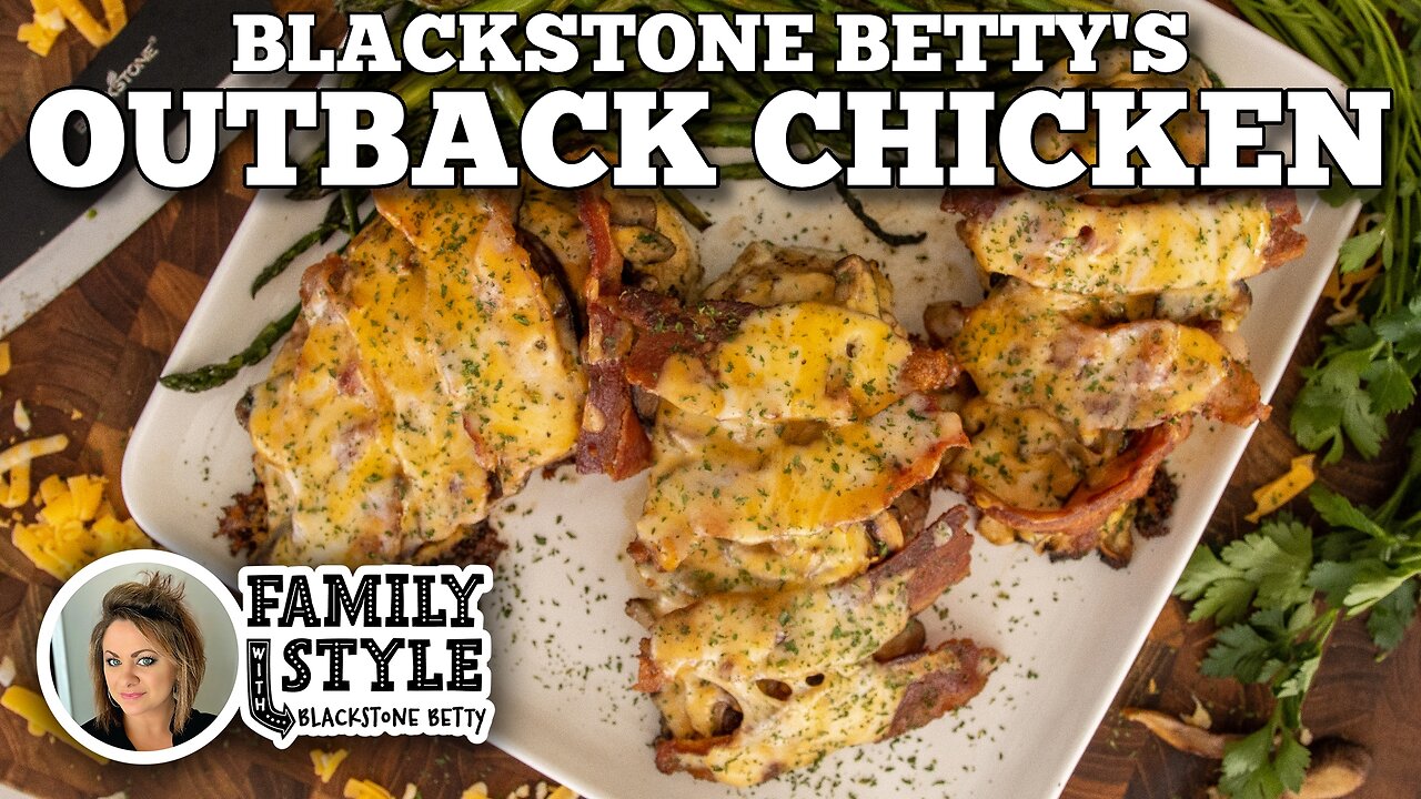 Bettys Outback Chicken on the Blackstone Griddle