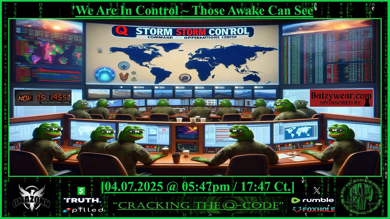 0185 CRACKING THE Q-CODE ~ We Are In Control ~ Those Awake Can See