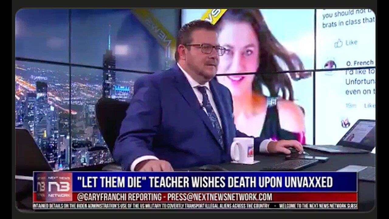 Let Them Die... Let The Hunger Games Begin Teacher Posts DEATH WISH for Unvaxxed on Facebook