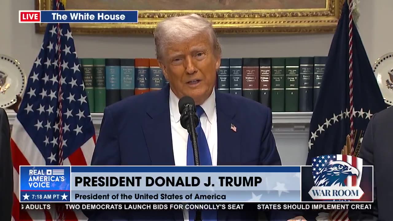 TRUMP TAKES IT TO THE DEMS ON HEALTHCARE