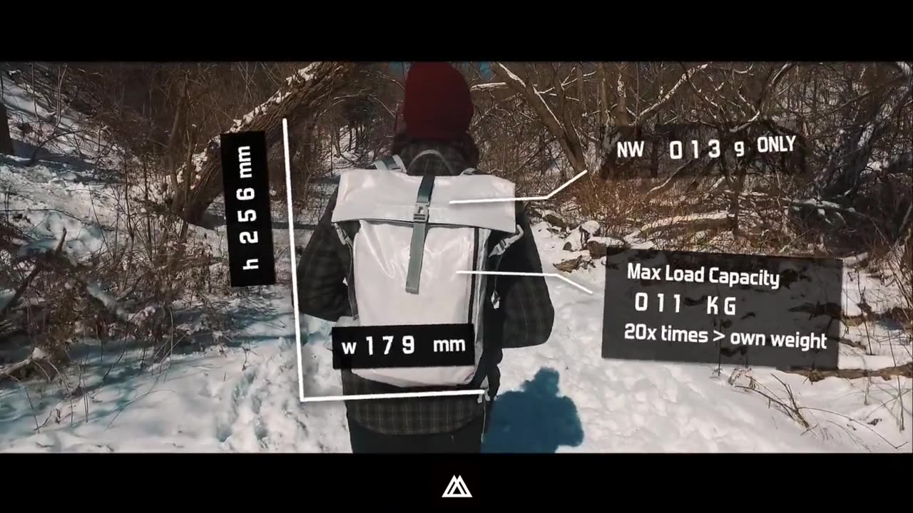 Ultralight Backpack Made With Bullet Proof Material