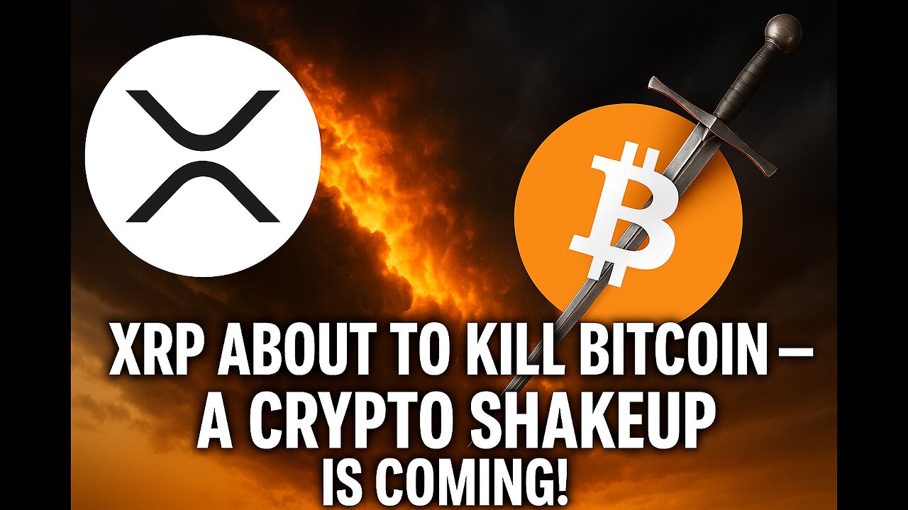 XRP About to Kill Bitcoin? Major Crypto Shakeup Coming! #crypto #news #xrpnews #brakingnews