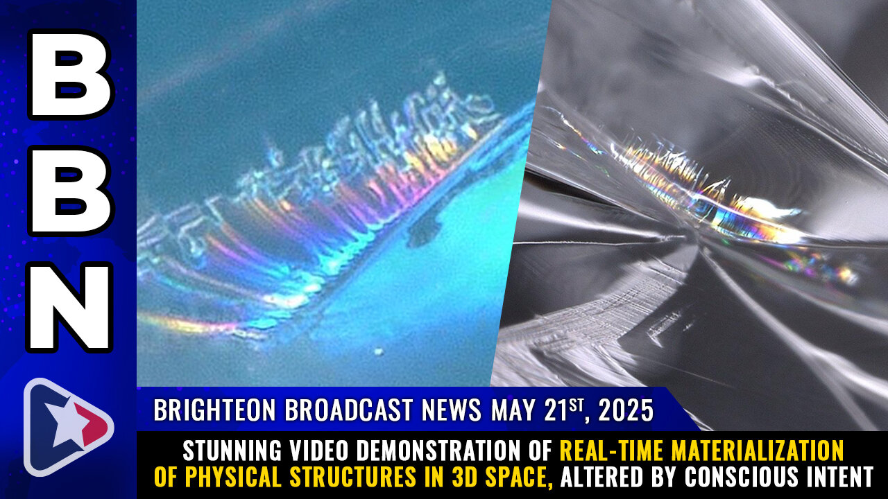 BBN, May 21, 2025 – Stunning video demonstration of real-time materialization...