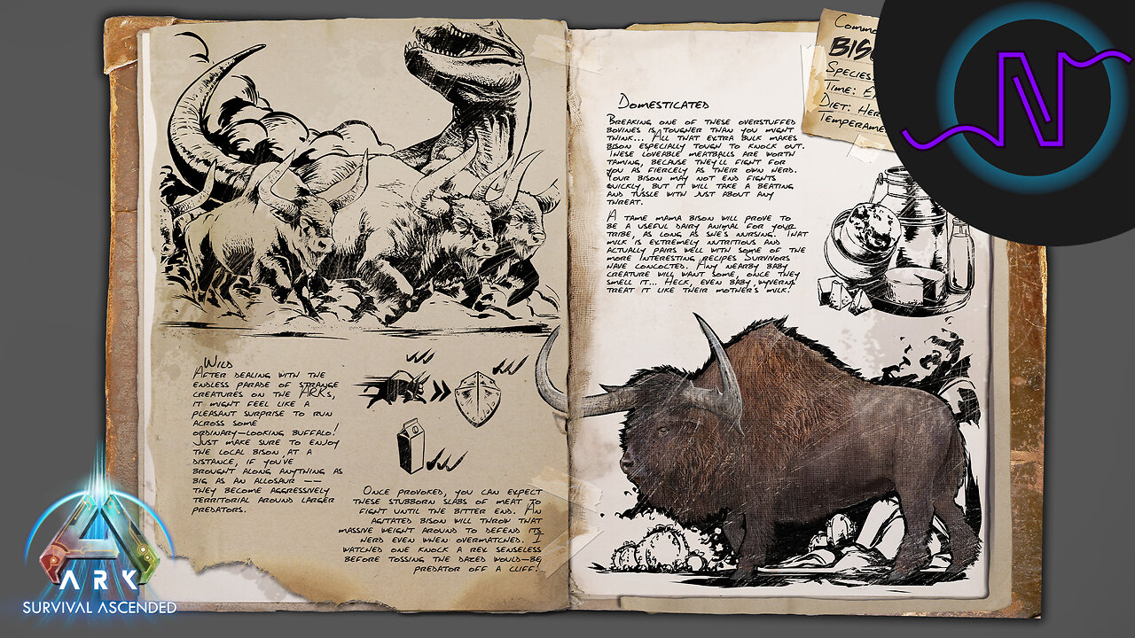 The New Bison Dossier! - ARK: Survival Ascended