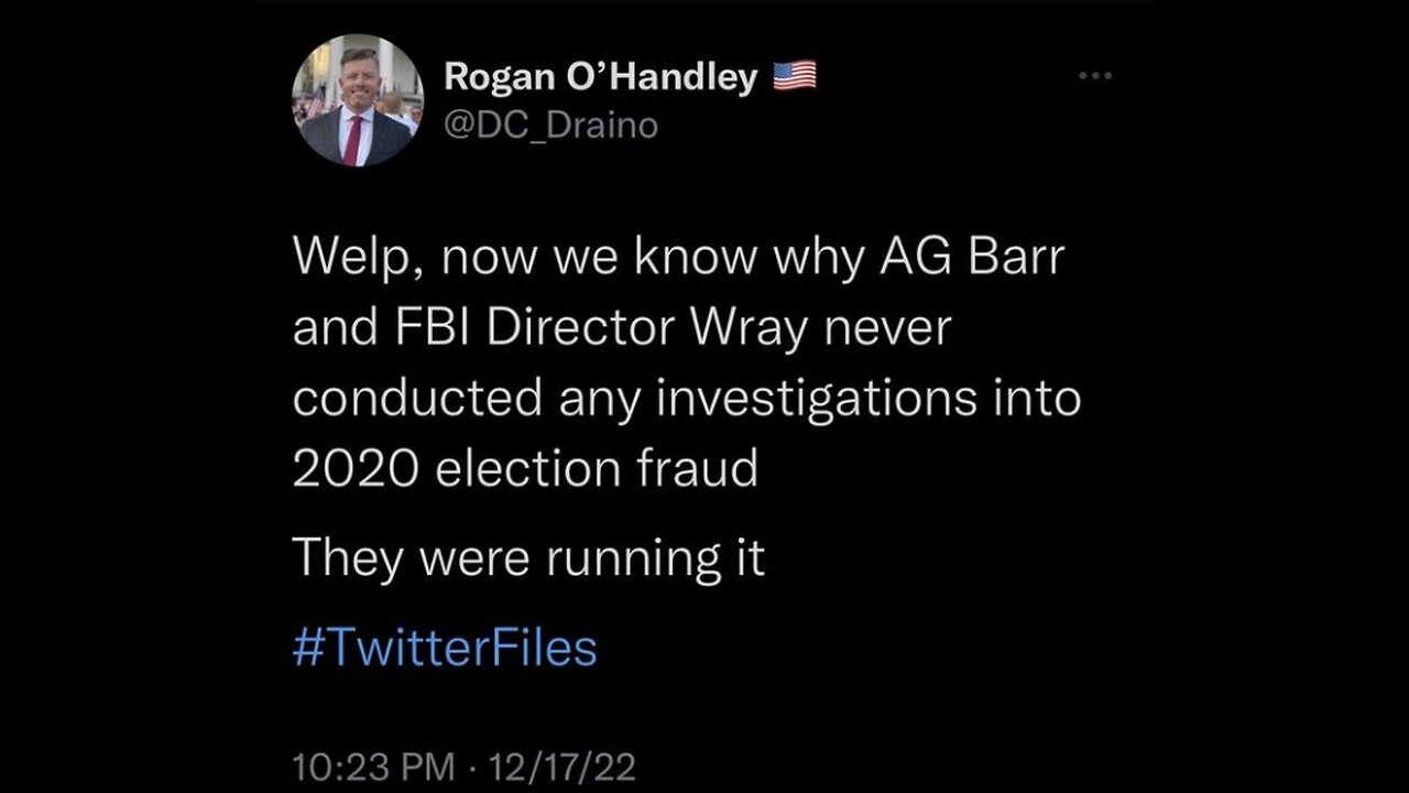 Bill Barrs Secret Meetings to Plot Prosecutions of Pres Trump & Block His Political Comeback PART 2