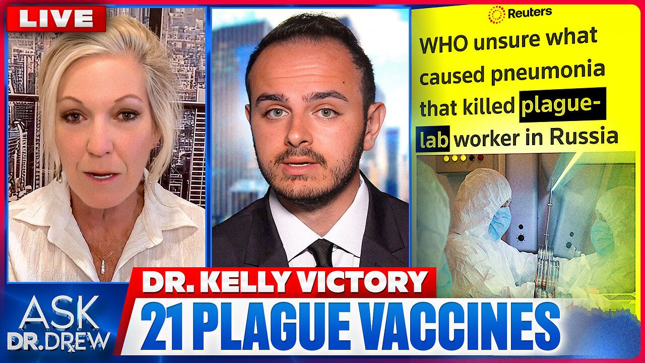 Cheap Drug Has 97% Plague Survival Rate, So Why Are Militaries Developing 21 Plague Vaccines? w/ Dr. Kelly Victory & Epidemiologist Nic Hulscher – Ask Dr. Drew thumbnail
