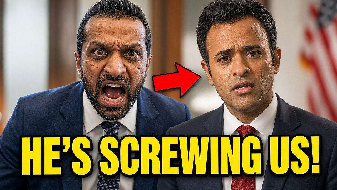 Kash Patel Is FURIOUS at Vivek Ramaswamy Over This Campaign Ad