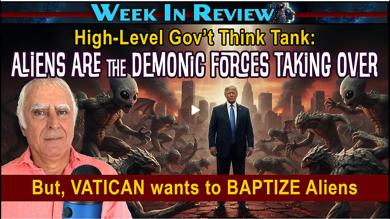 Vatican wants to Baptize Aliens while Collins Elite believes they are Demons
