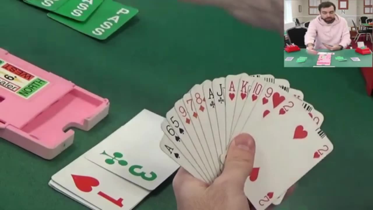 Rumbles Controller Bidding Trumps in a Control Bidding Situation