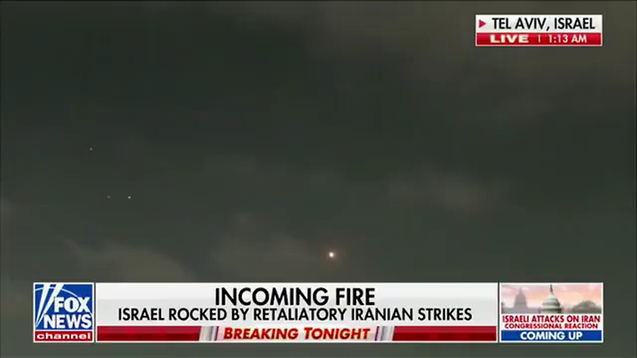 Irans third round of airstrikes sees a missile directly impact downtown Tel Aviv.