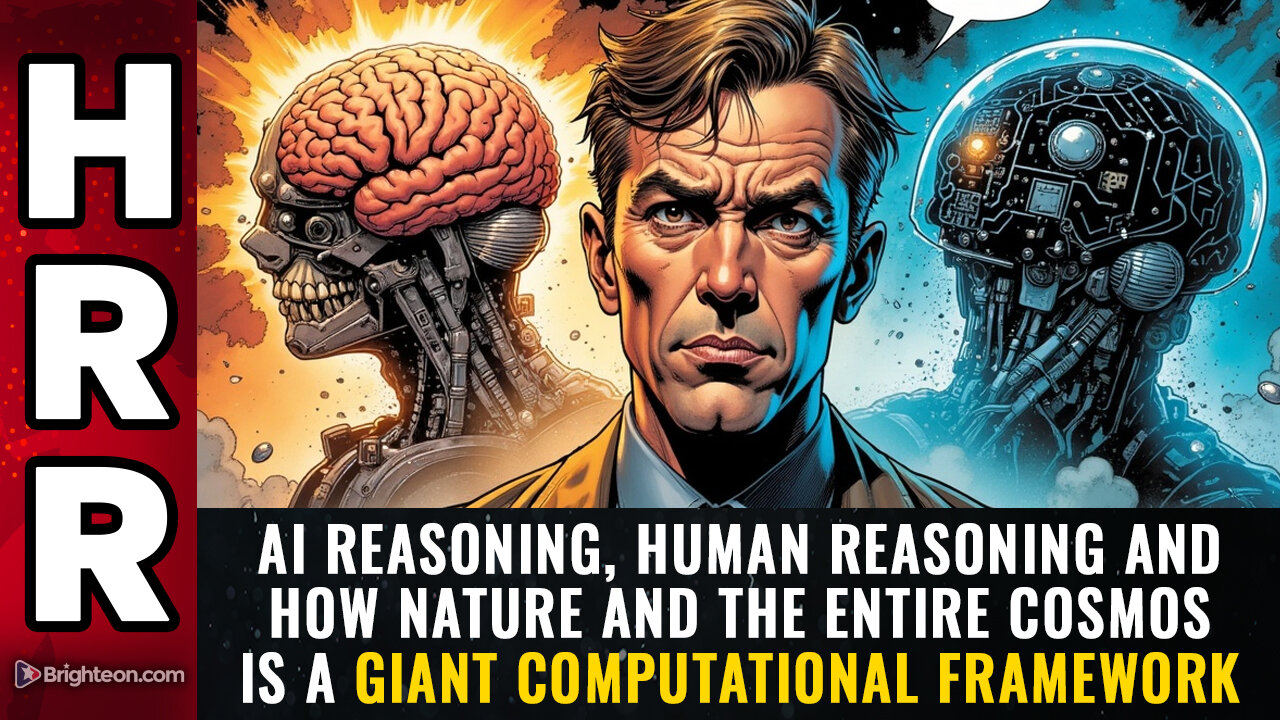 AI reasoning, HUMAN reasoning and how nature and the entire cosmos is a giant...