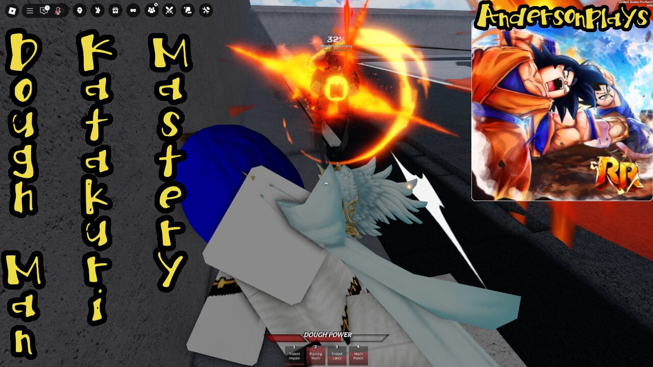 AndersonPlays Roblox [FUSION & MASTERIES] Realm Rampage - Katakuri Matery and Combo