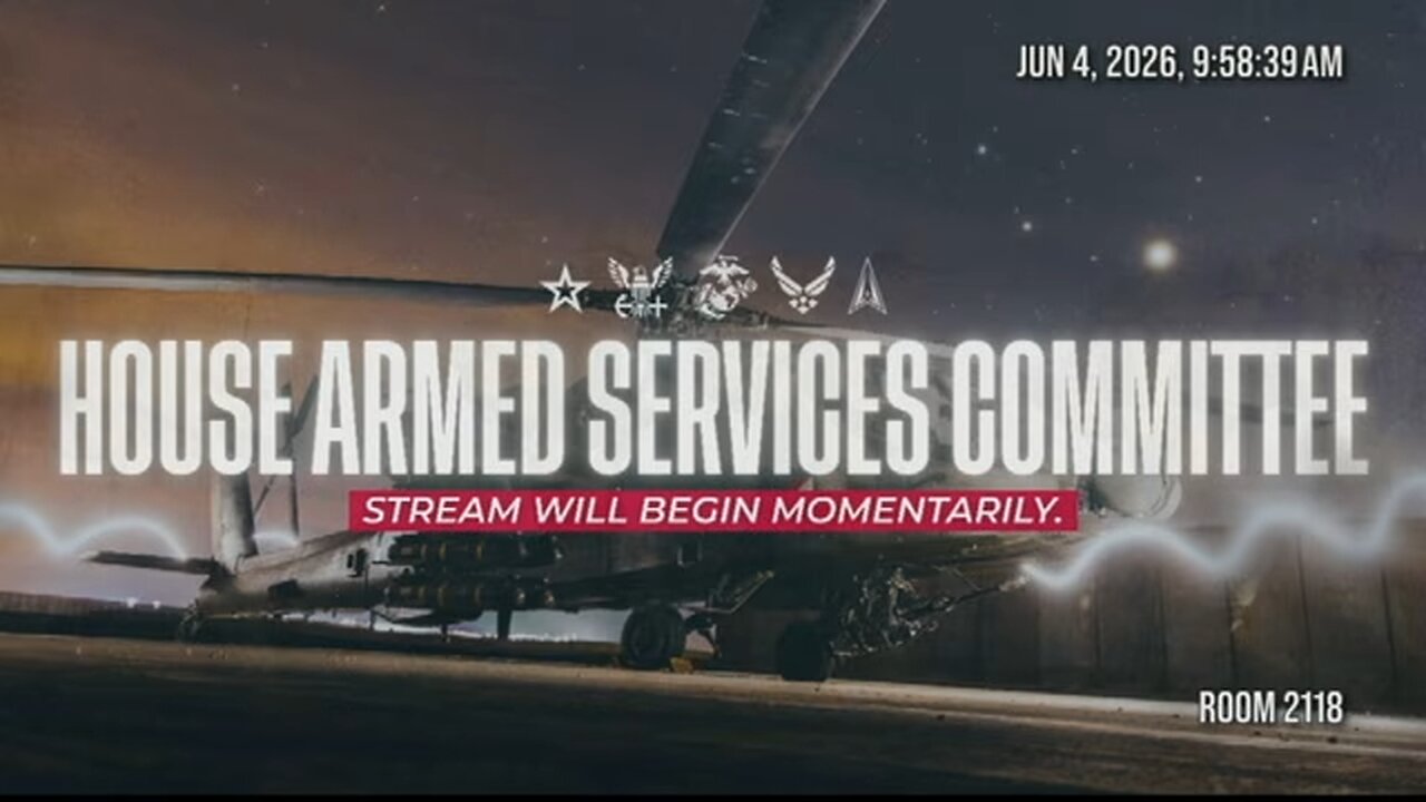 Full Committee Markup: FY27 NDAA, Part 1 (10am - 7pm)