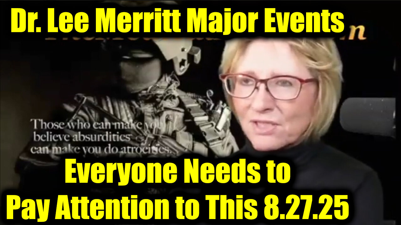Major Events. 8-27-25-AT-2PM-CST-20T-EST #TRUTH
