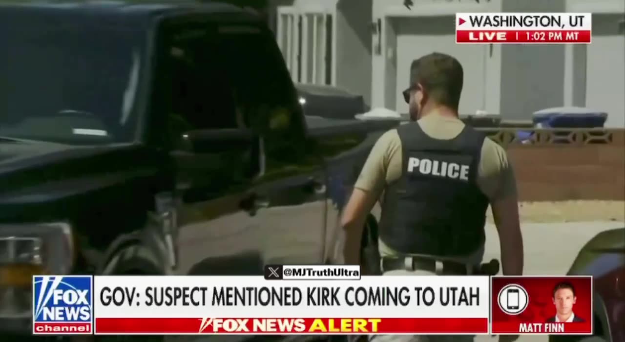 Concerning Information” around the suspected Assassin Tyler Robinson’s home