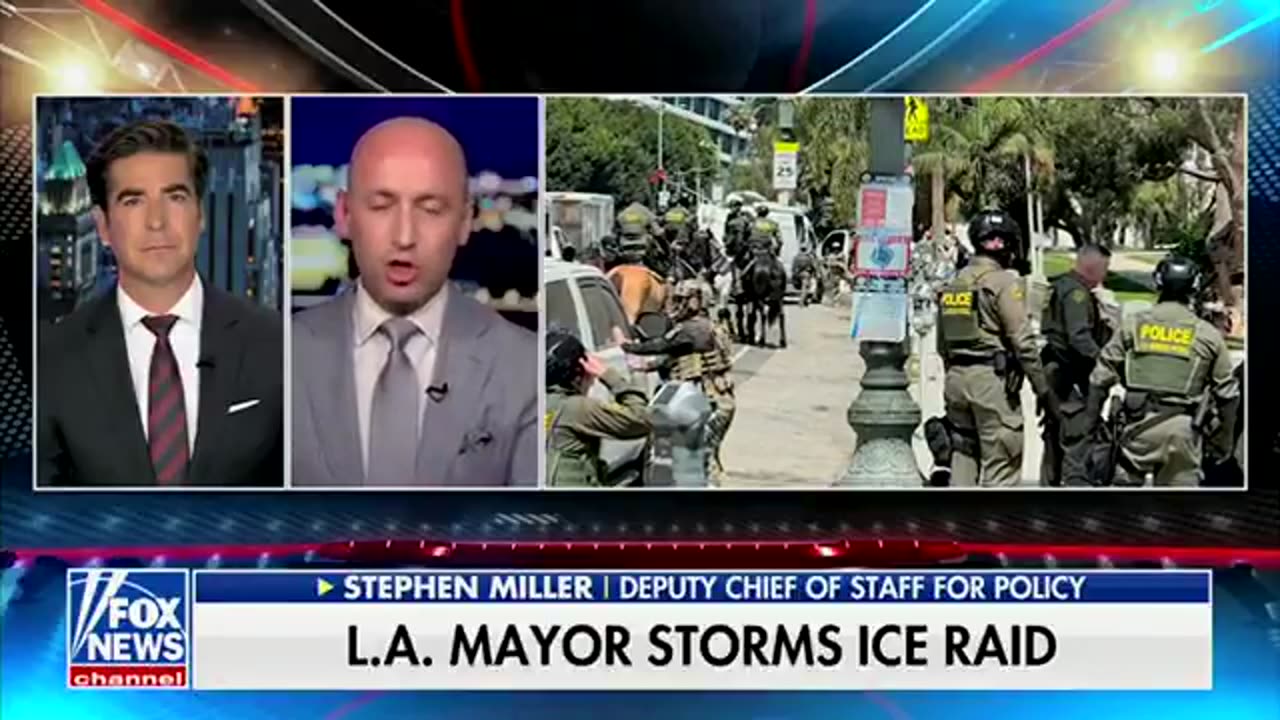 Stephen Miller: Democrats Are Inspiring Domestic Terrorism Against ICE