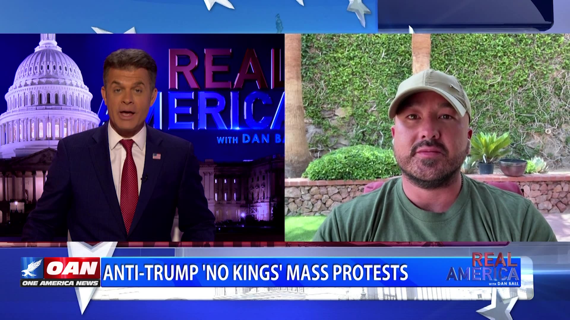 REAL AMERICA -- Dan Ball W/ Anthony Aguero, Violence Breaks Out At No Kings Day Protests, 6/16/25