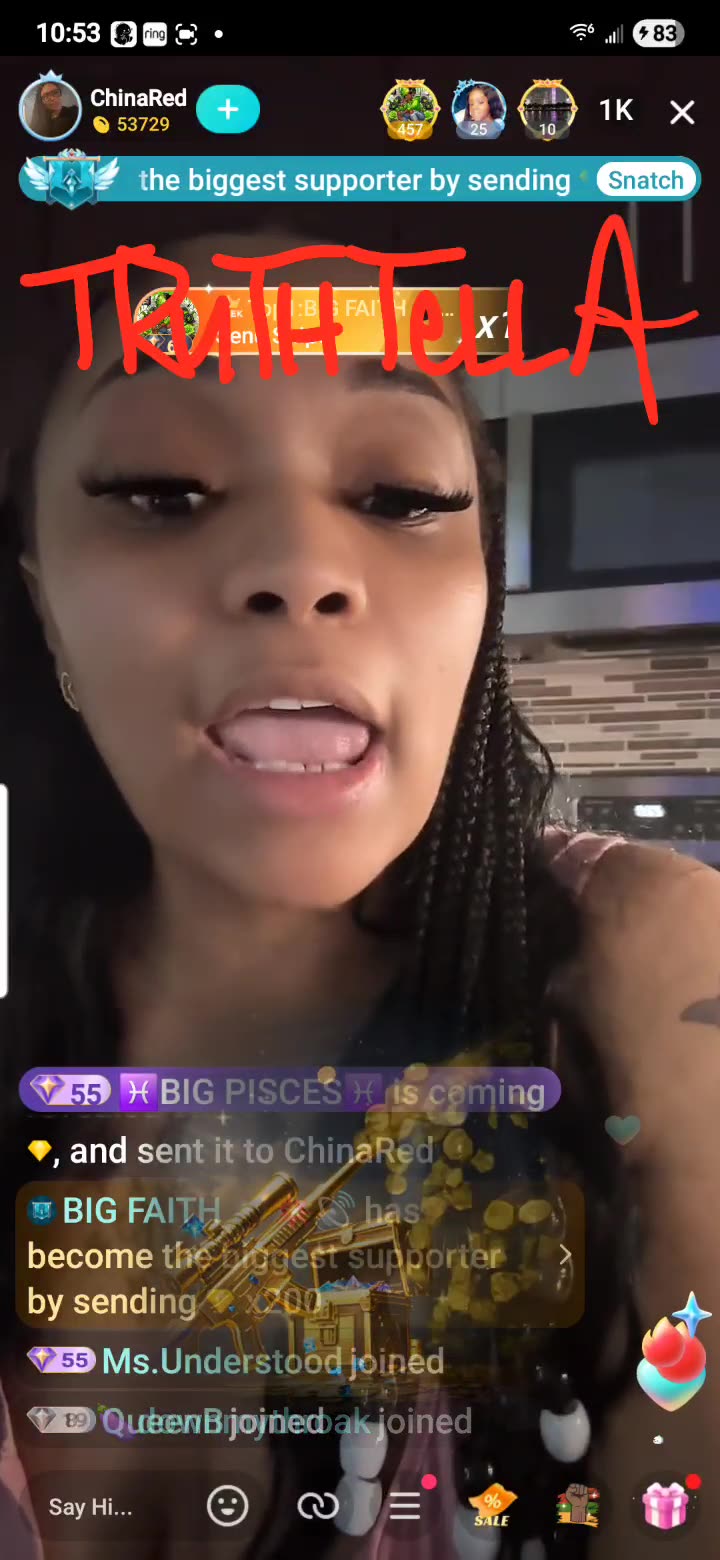 ASHLEY CHINARED WAKING IT UP ON EVERYBODY ON BIGO WITH HIV