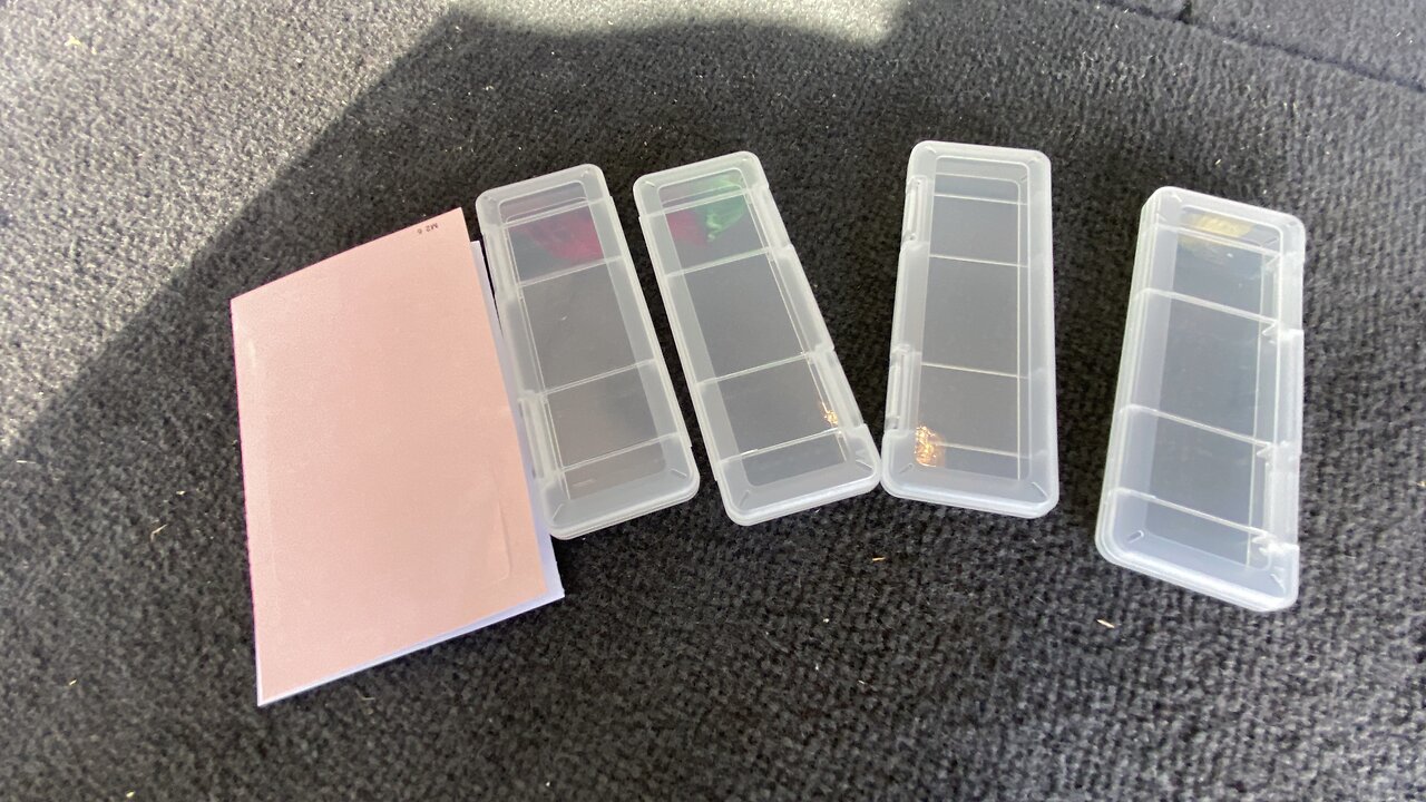 Clear Plastic M.2 2280 2260 2242 2230 SSD Drive Case Portable Holder Protective Box Storage Label