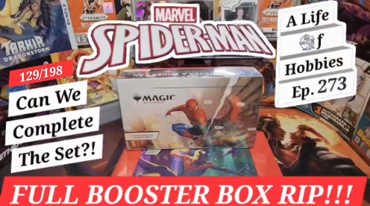 Magic the Gathering Marvels Spider-Man Booster Box e273