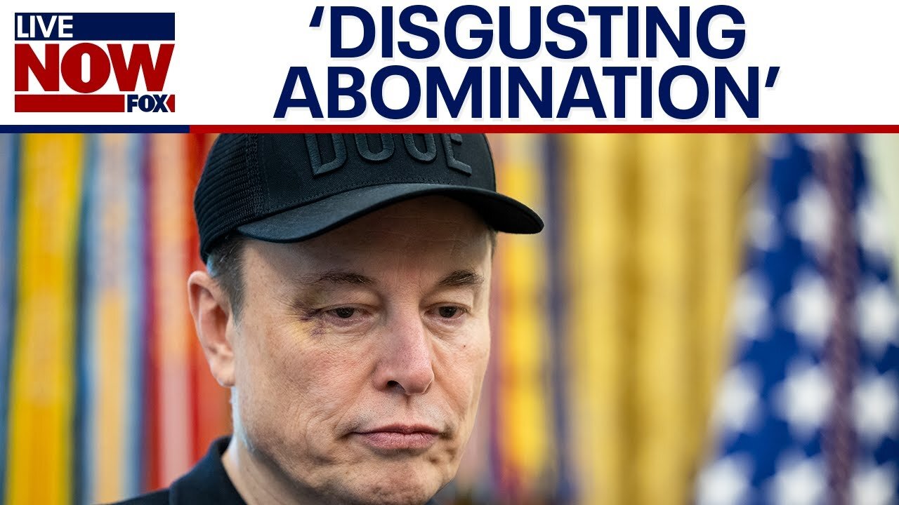 Elon Musk Slams Big Beautiful Bill as Disgusting Abomination, Sparks GOP Backlash