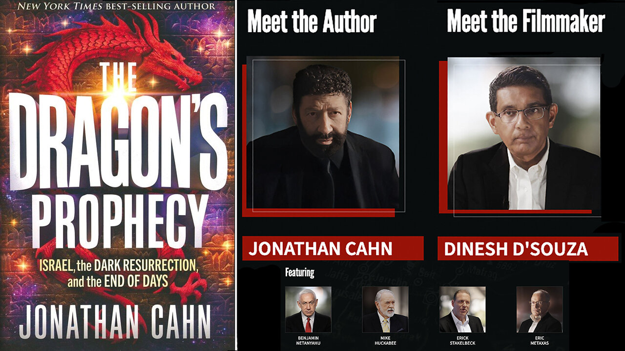 Dinesh DSouza | Exclusive Interview w/ Dinesh DSouza | Dinesh DSouza & Rabbi Jonathan Cahn, The Dragons Prophecy + October 7 unleashed a new war in the Middle East...How does America fit into the picture?
