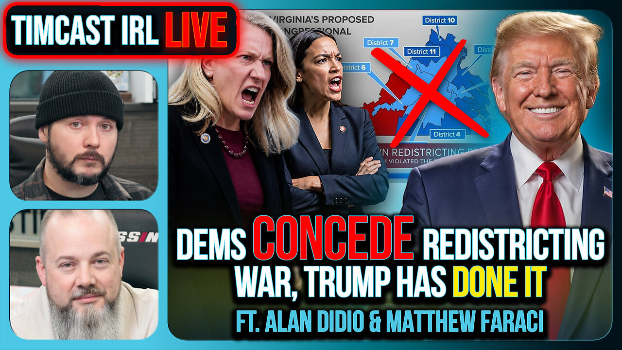 Democrats CONCEDE Redistricting War, Trump Has DONE IT | Timcast IRL