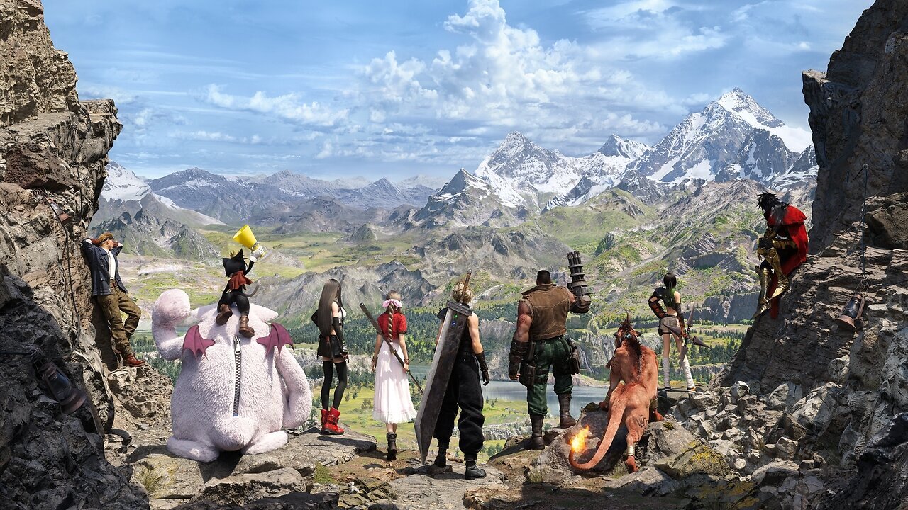 Final Fantasy 7 Rebirth! Casual Playthrough! Lets go on a date!!!!!!! with tifa?