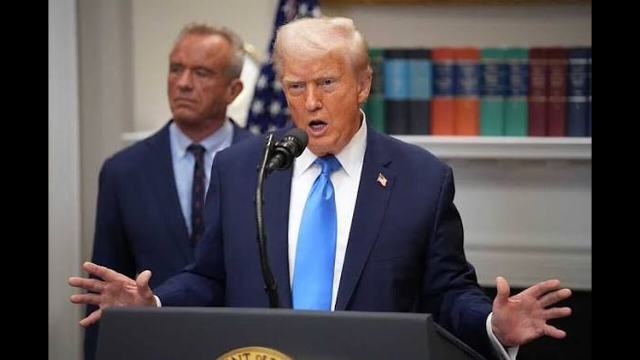 President Trump Makes an Announcement on Medical and Scientific Findings for Americas Children
