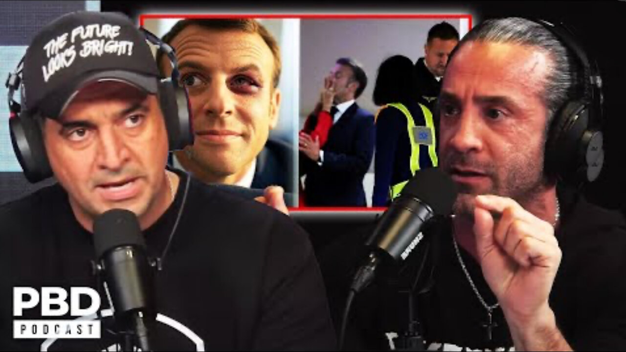 This Is A BAD Look - Macron HUMILIATED After Wife Shoves Him In Viral Video