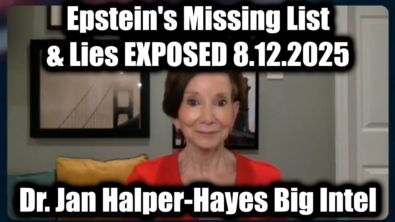 Epsteins Missing List & Lies EXPOSED. 8-12-25-AT-2PM-CST-10G-EST