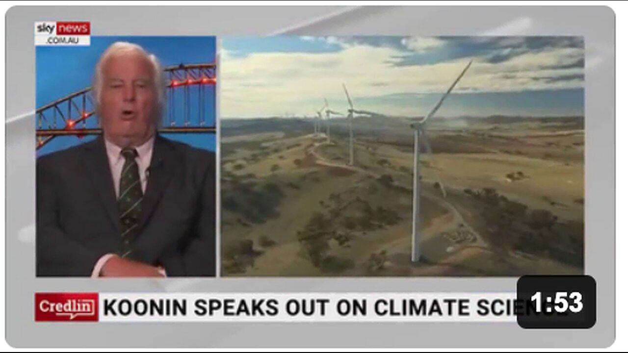 There is no climate emergency... It is a con. Its not underpinned by science.