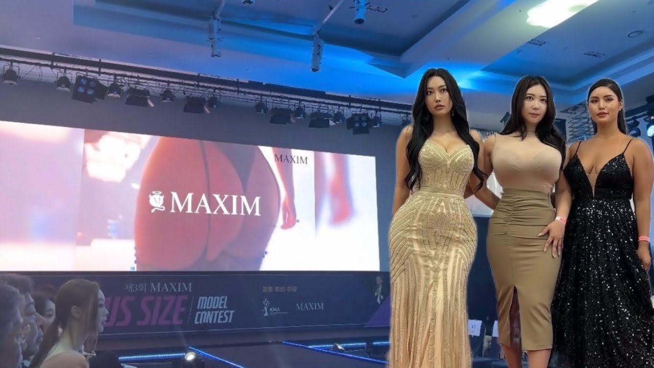 SSUNBIKI | MAXIM Korea Plus Size Gala: The Art of Curvy Aesthetics & Runway Precision