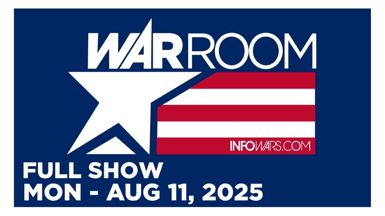 WAR ROOM [FULL] Monday 8/11/25 • Trump Ignites Debate Who Is Responsible For Most Dangerous Cities