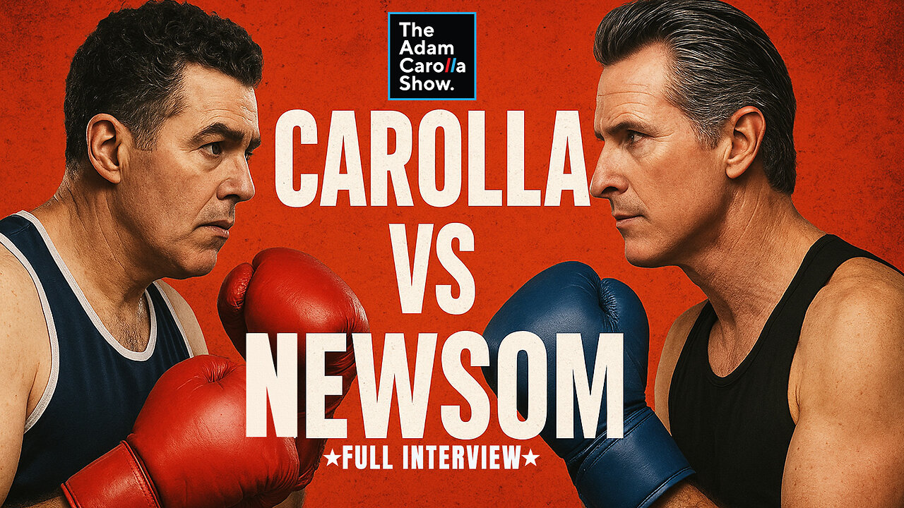 Adam Carolla vs. Gavin Newsom Full Interview - 2013