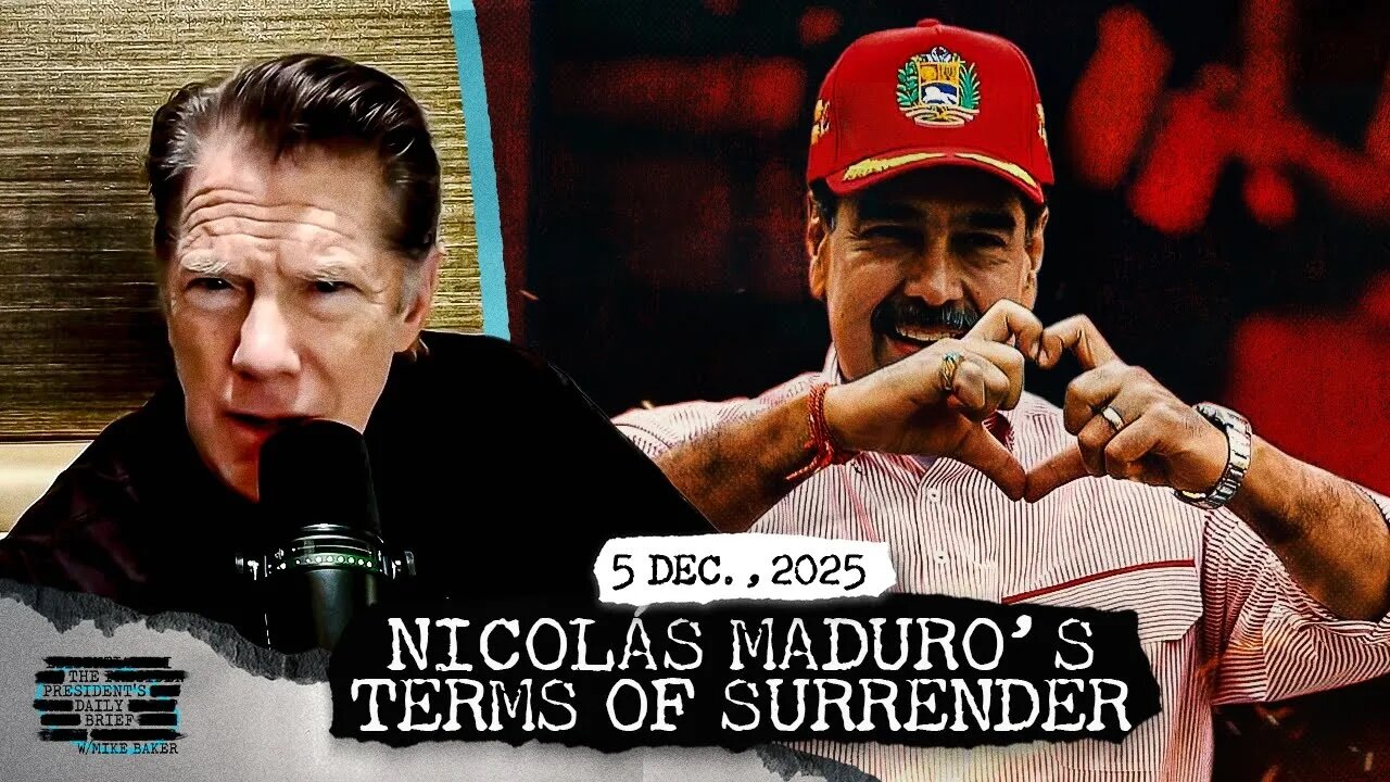 REVEALED: Nicolás Maduro’s Terms of Surrender & FBI Breaks Pipe Bomb Case
