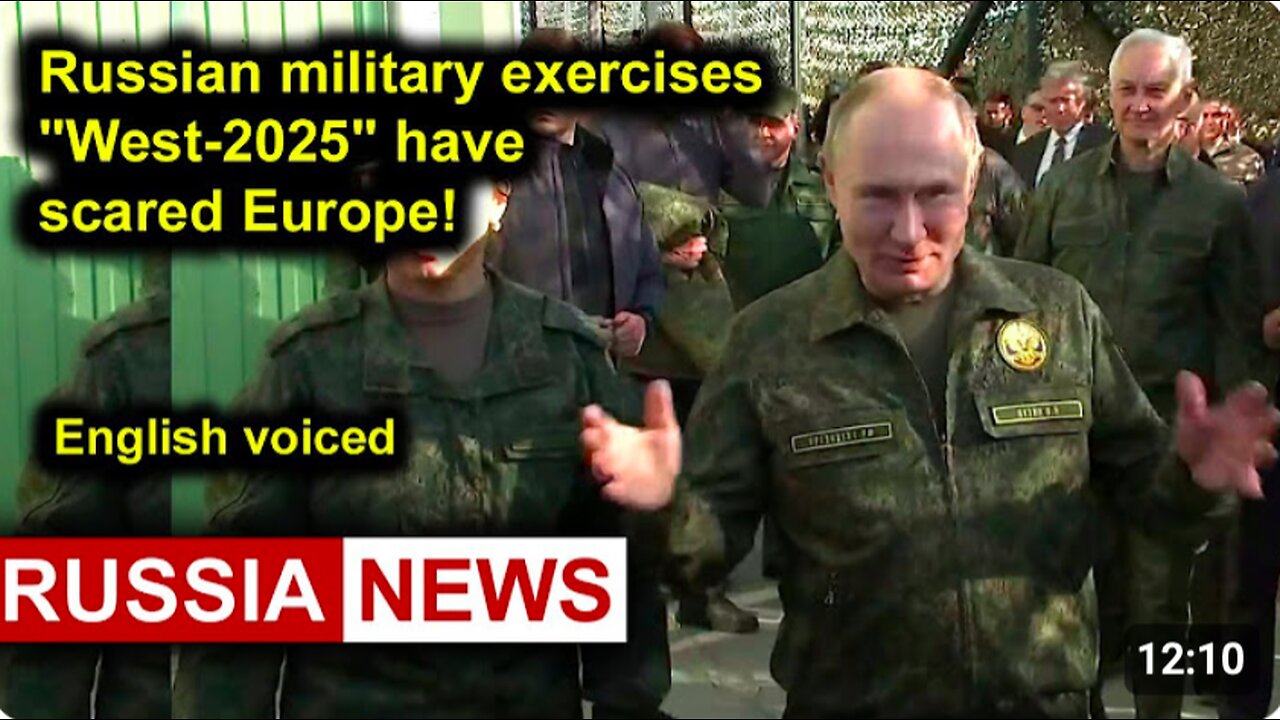 Russian military exercises West-2025 have scared Europe! EU is outraged