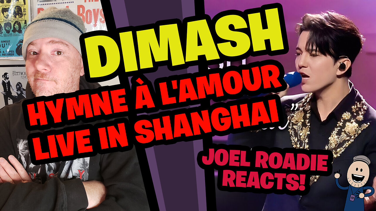Dimash Qudaibergen - Hymne à lamour (27th Shanghai International Film Festival) - Roadie Reacts