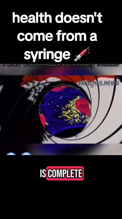 WATCH How vaccines are REALLY made, if you can stomach it.