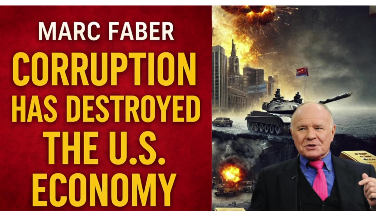 💥 Marc Faber Drops a Truth Bomb: Corruption Is Killing the U.S. Economy! 💥 3