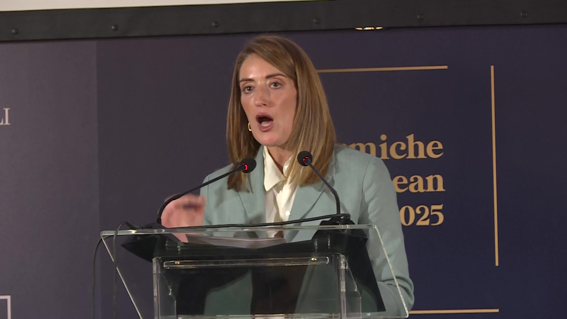 Roberta Metsola’s Call for a Stronger Europe at Rome Gala | Europe Politics | Amaravati Today
