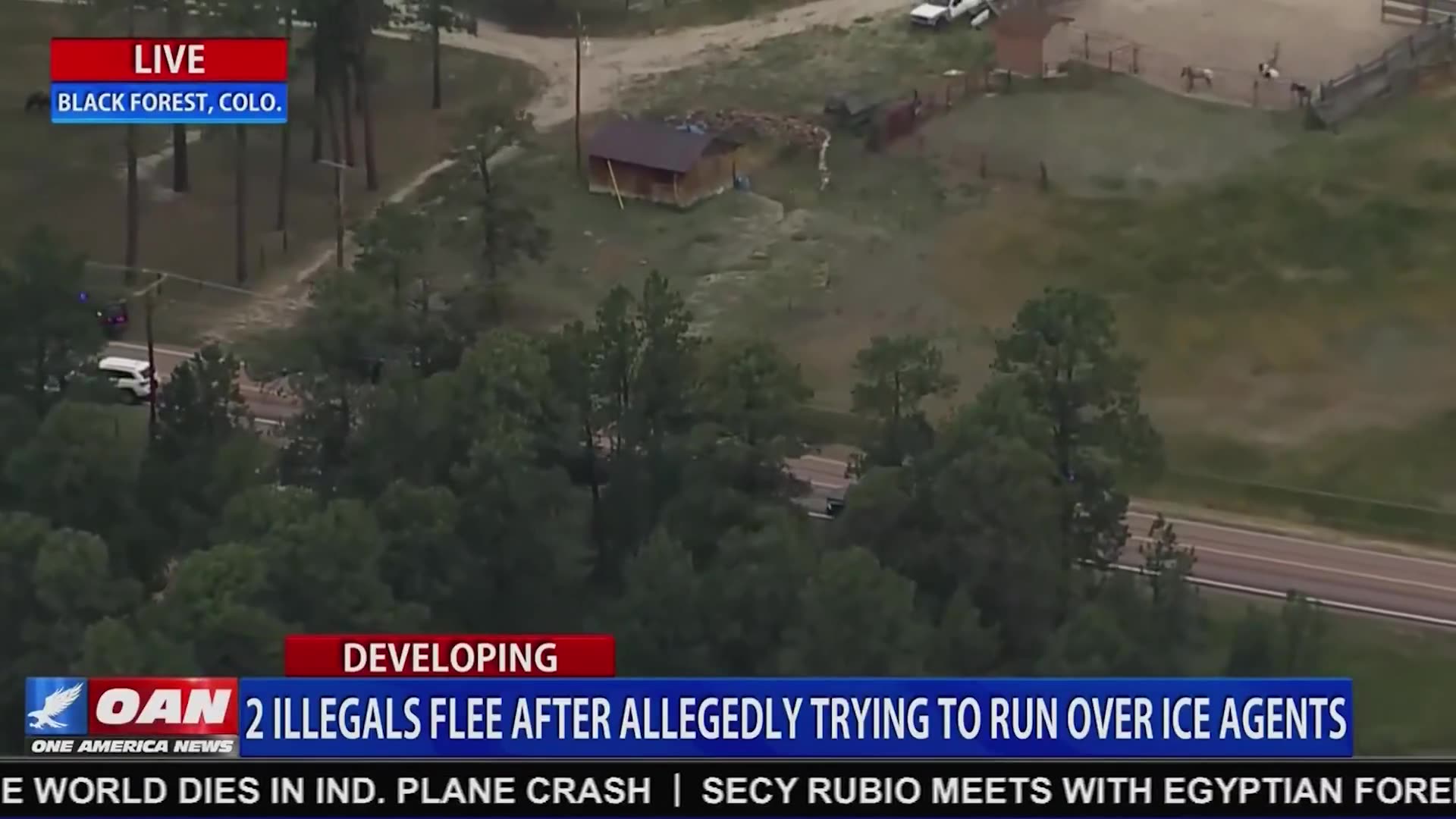 Huge Manhunt Underway for Colorado Illegal Aliens Who Tried to Ram ICE Agents