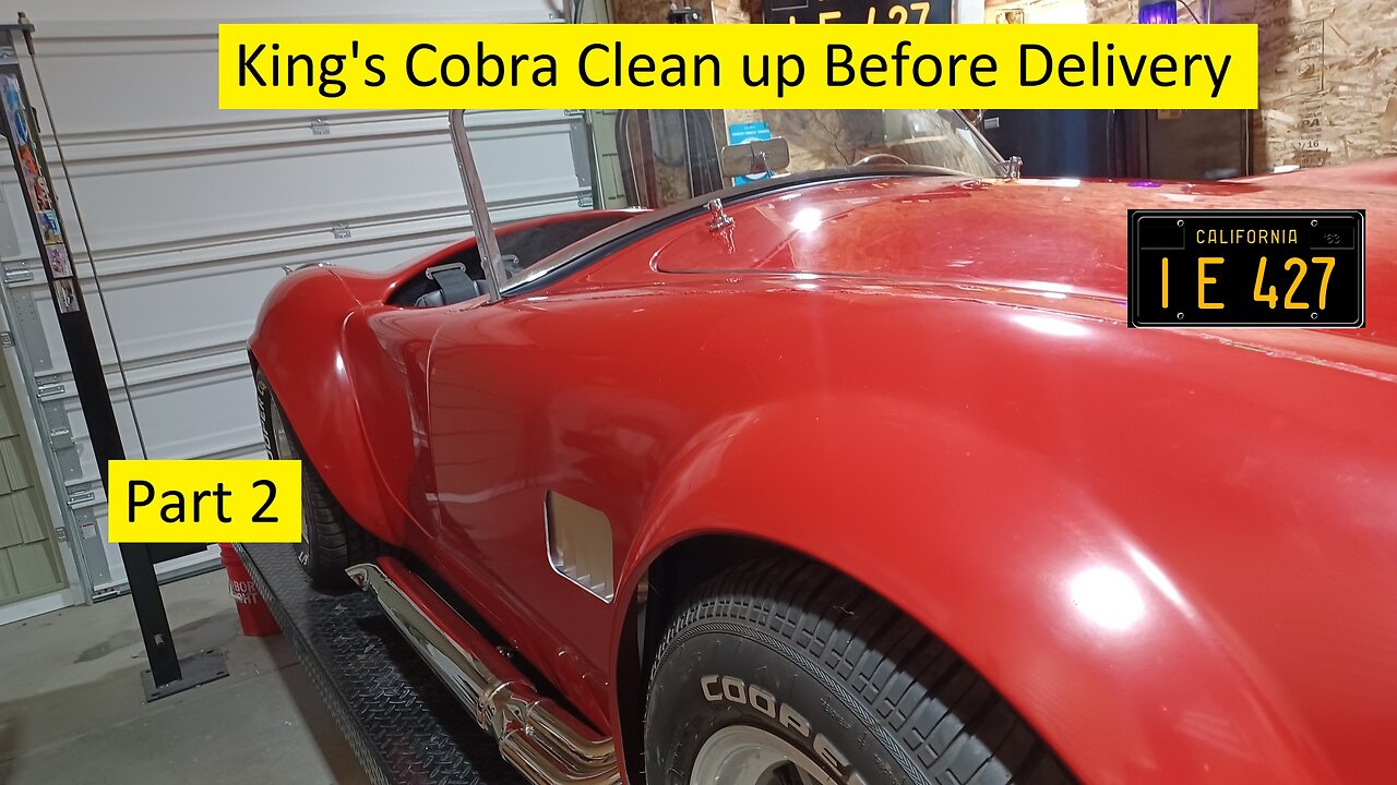 Cleaning up the Kings Cobra Part 2