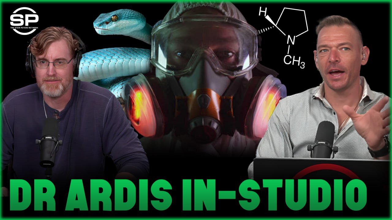 Dr Bryan Ardis LIVE in Studio! Update on Bioweapon, Snake Venom, Nicotine and More