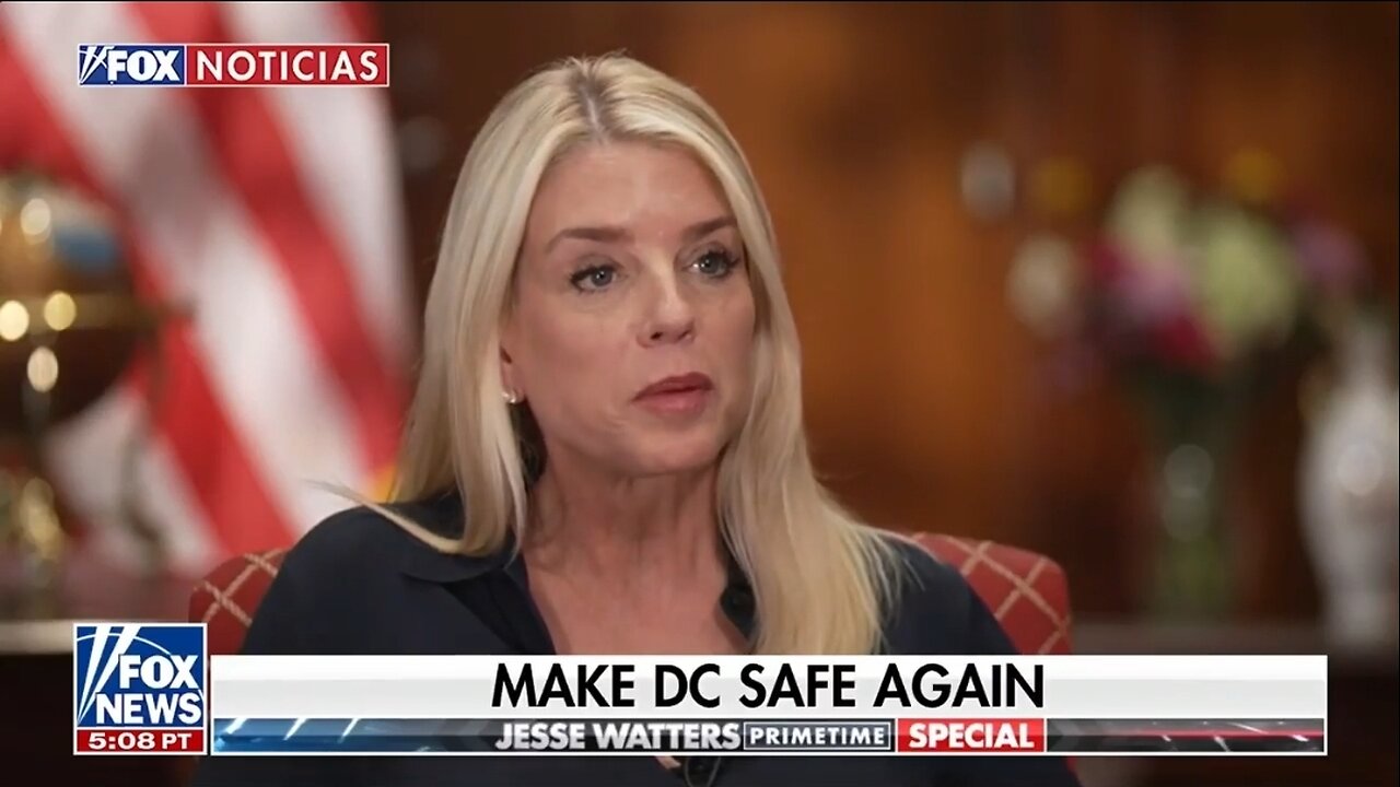 AG Bondi: Were Going To Clean Up D.C.