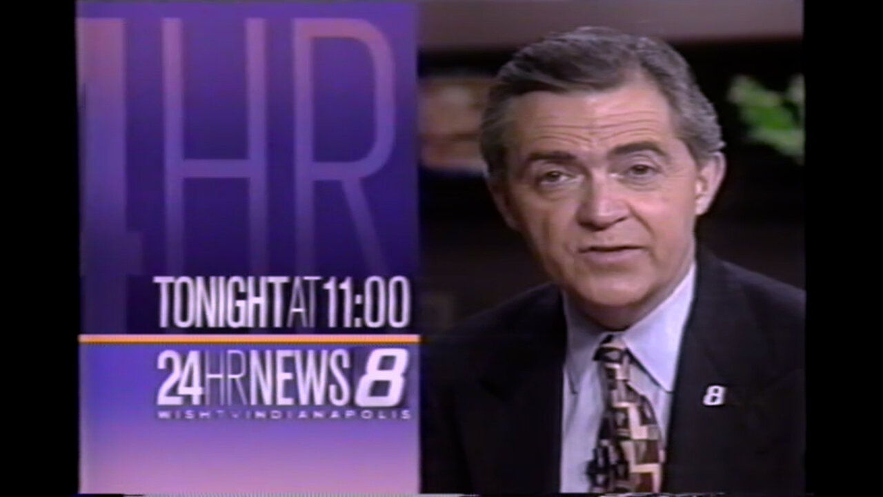 May 24, 1995 - WISH Mike Ahern News Bumper & Open to Face on the Milk Carton