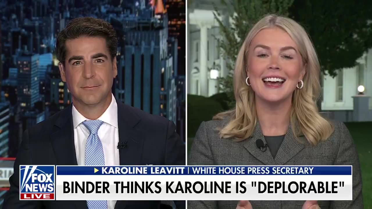 🔥Karoline Leavitt just COOKED Karine Jean-Pierre for calling her a “DEPLORABLE”