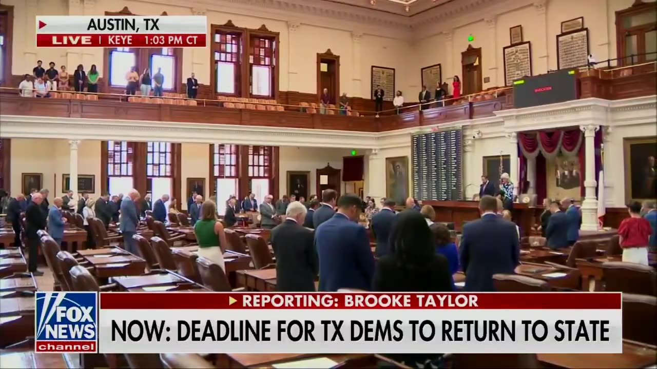 🚨 BREAKING: The Democrats did NOT return to Texas by todays 1pm CT...