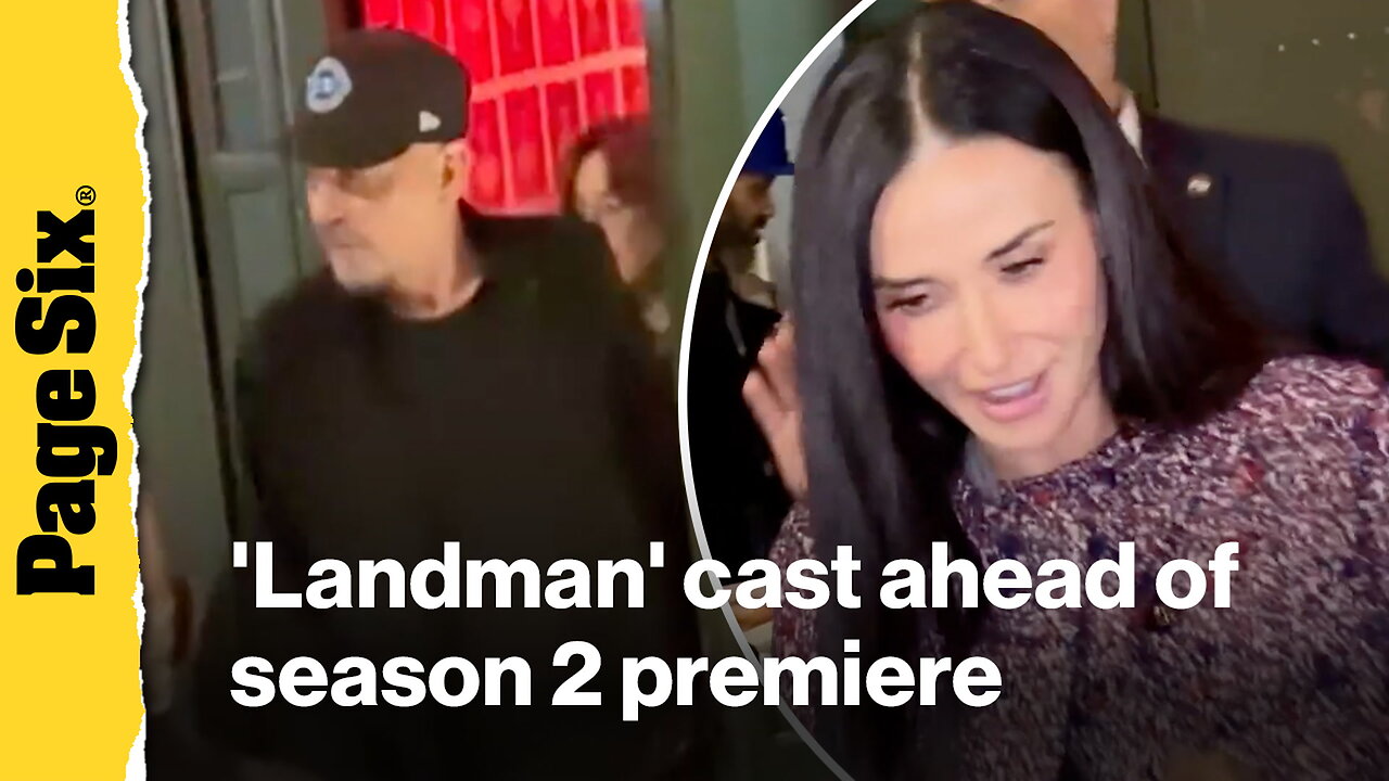 Demi Moore, Billy Bob Thornton and more of the Landman cast spotted in Manhattan ahead of season 2 premiere